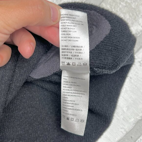 Jordan Basketball Charcoal Grey Short Sleeve Crop Sweatshirt, Size Girls 10-12 - Picture 5 of 11